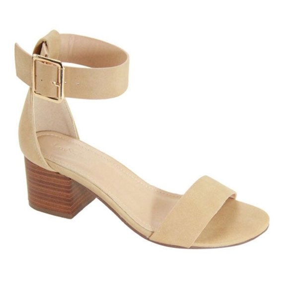 Lov Mark Shoes - Starlet Beige High Heel Shoe